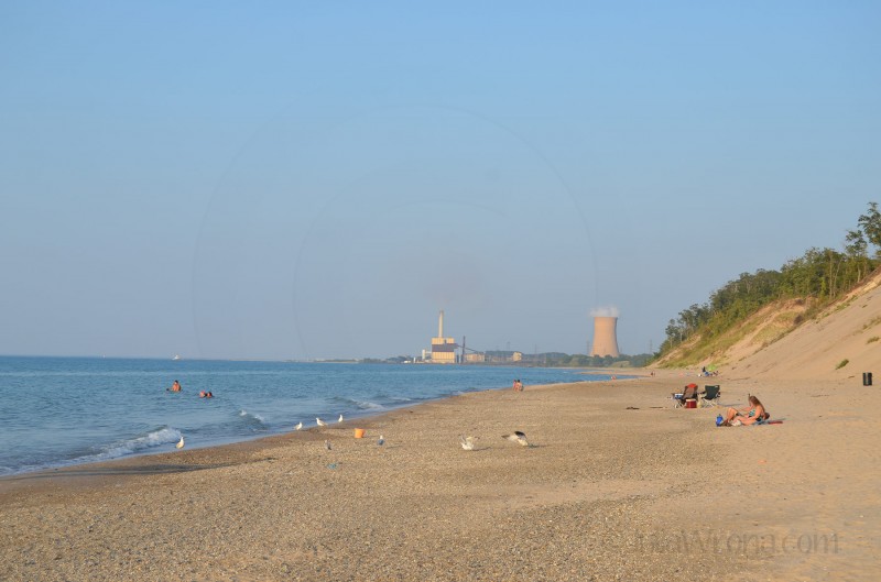 Power Plant on Beach
