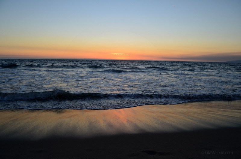Sunset on Muscle Beach