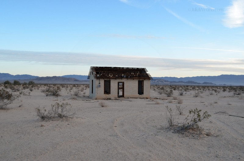 Abandoned home in the Mojave