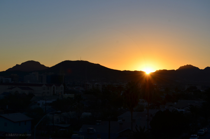 Sunset in Tucson, Arizona
