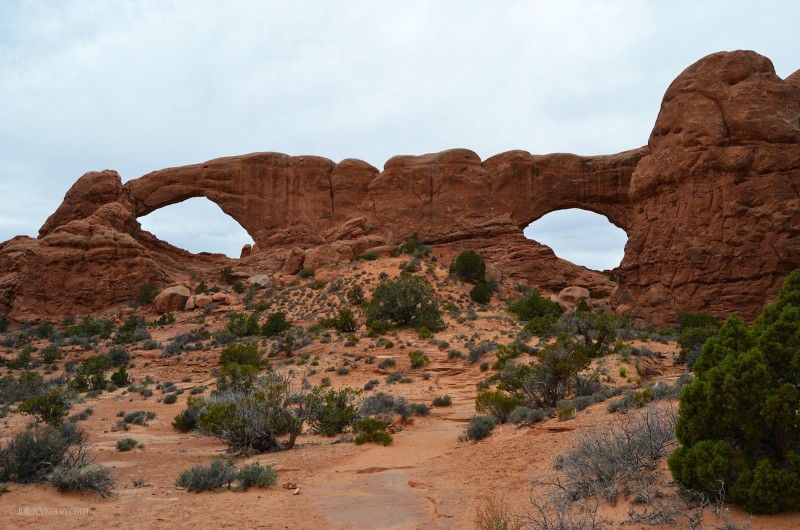 The Windows at Arches National Park, Utah