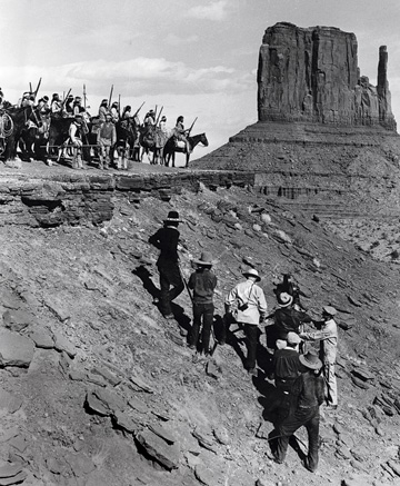 Filming Stagecoach, 1939